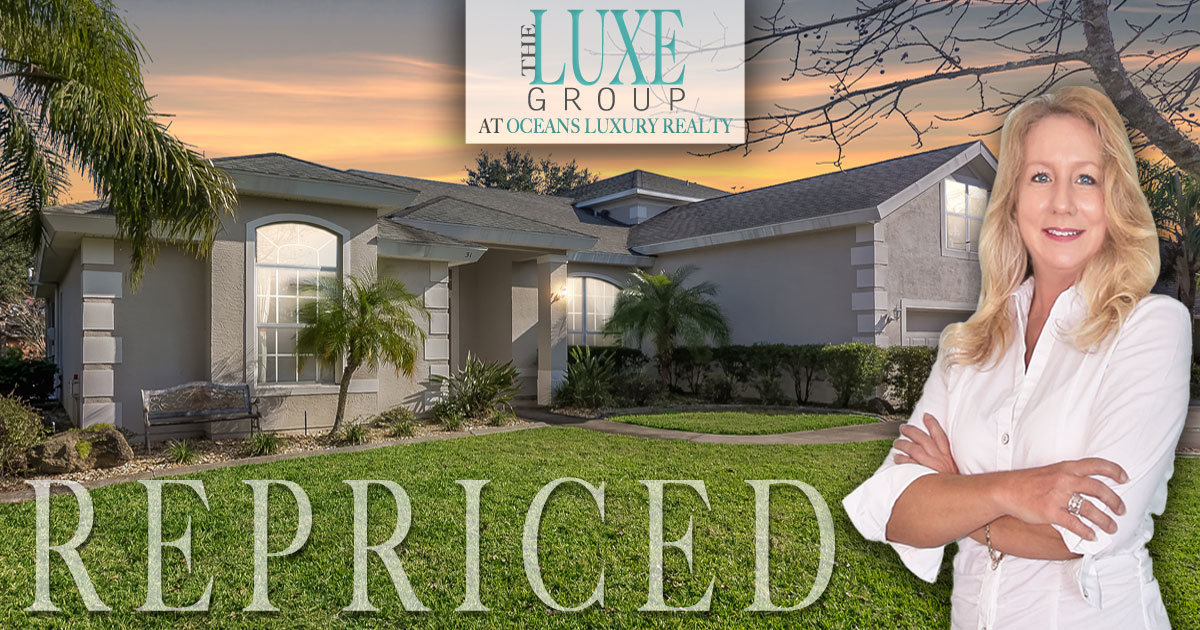 Breakaway Trails pool homes for sale in Ormond Beach. The LUXE Group 386-299-4043