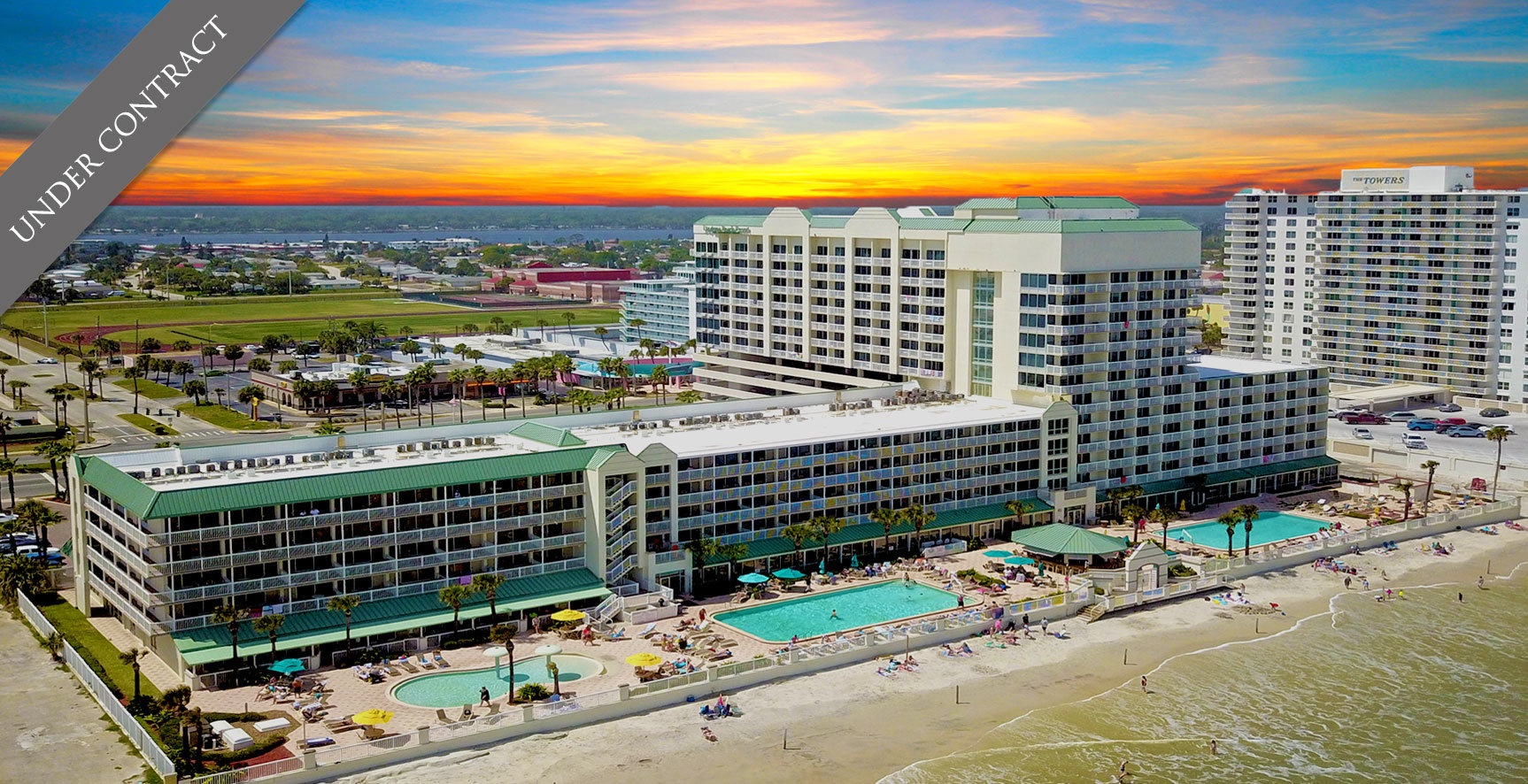 Daytona Beach Resort oceanfront condos For Sale at 2700 N Atlantic Ave Daytona Beach The LUXE Group 386-299-4043