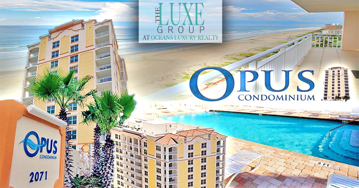 Just Listed Opus Daytona Beach Shores Condo For Sale - Call The LUXE Group 386-299-4043