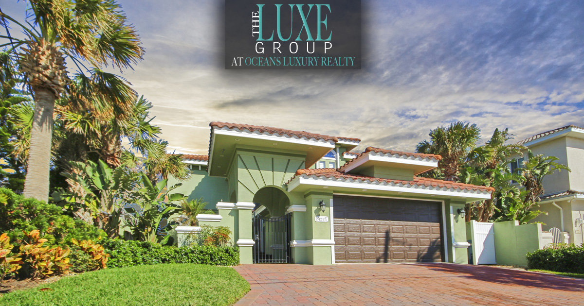 Oceanfront homes for sale in Ponce Inlet & Daytona Beach | 4217 S Atlantic Ave | The LUXE Group 386-299-4043