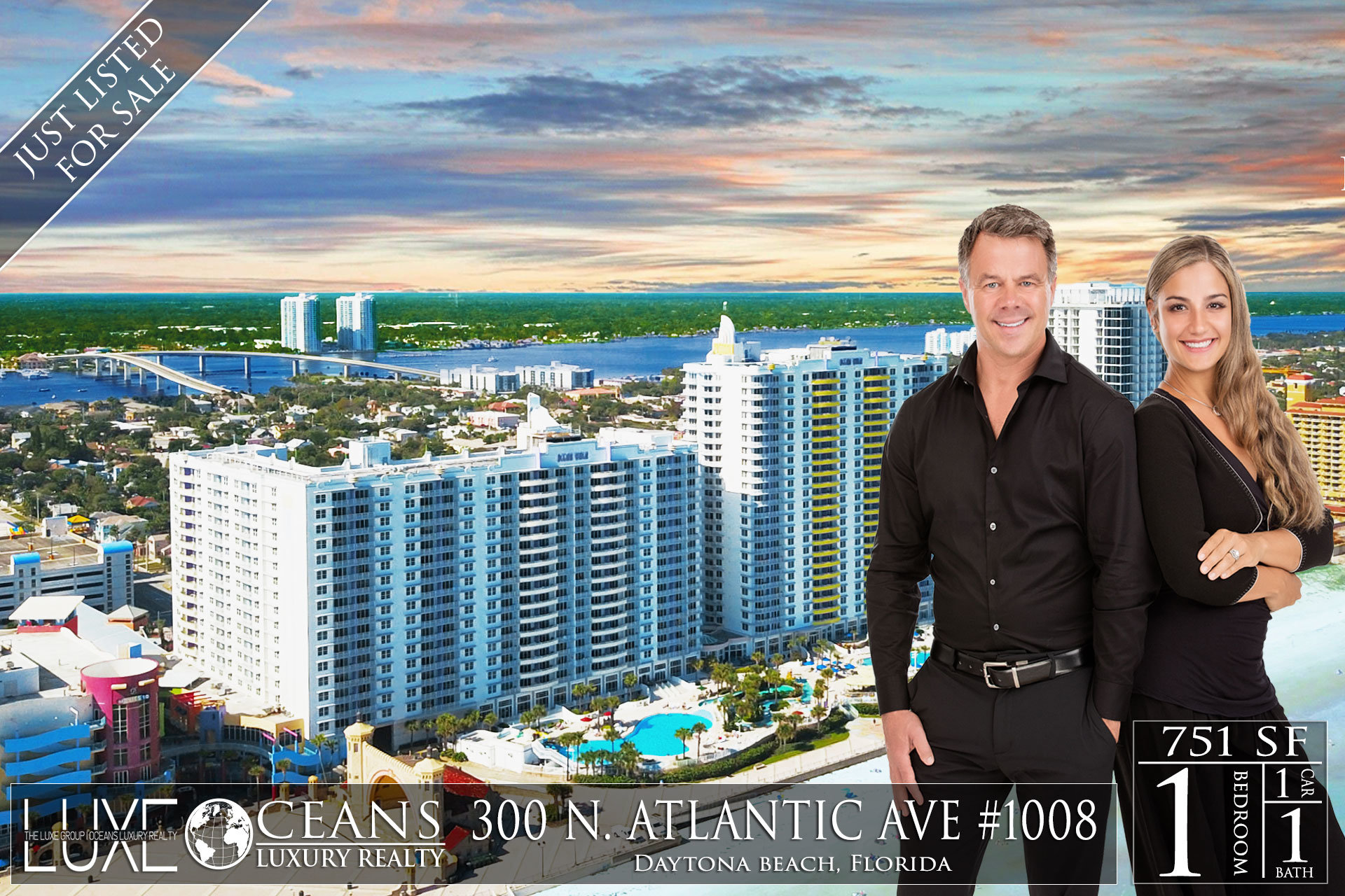 Ocean Walk Resort Condos For Sale Oceanfront Real Estate at 300 N Atlantic Ave Daytona Beach, FL 1008