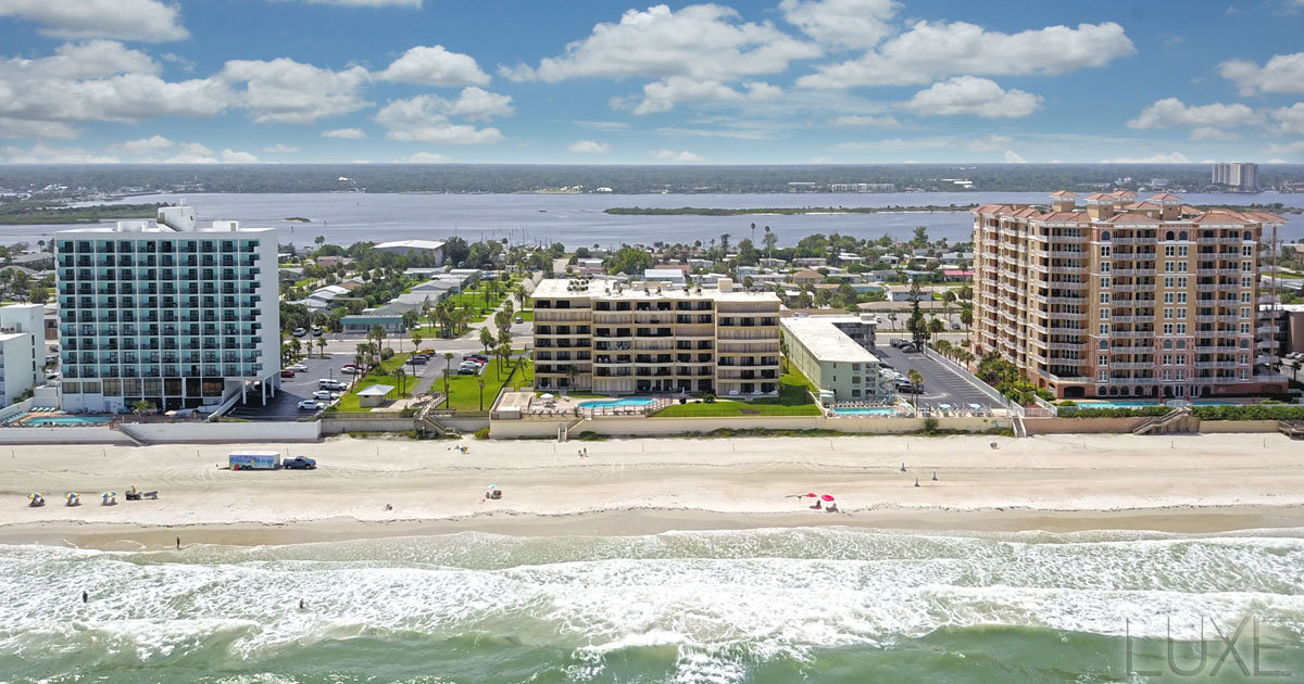 La Mer Oceanfront Condos For Sale | 3255 South Atlantic Daytona Beach Shores | The LUXE Group 386.299.4043