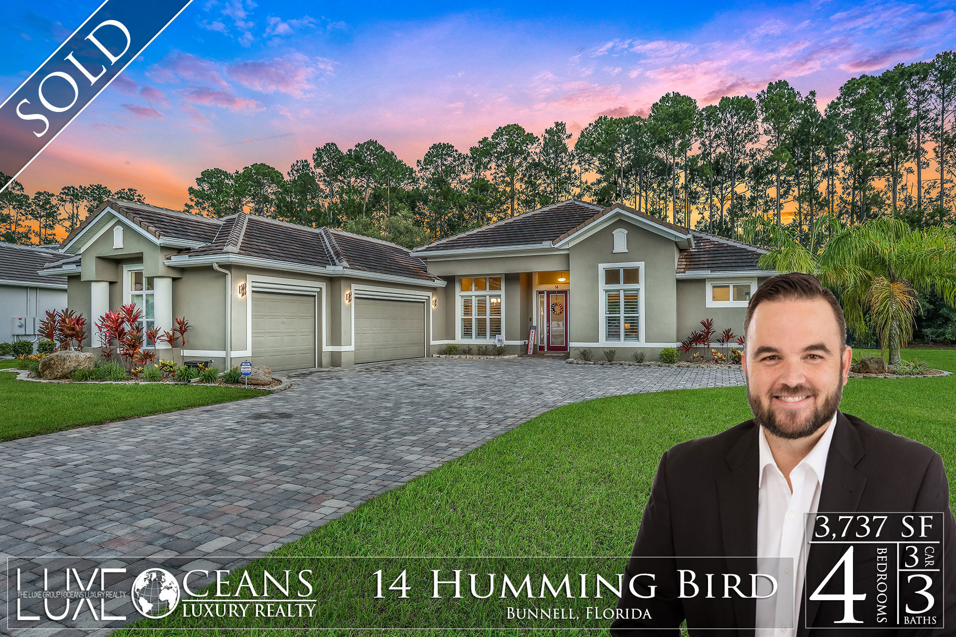 Gated homes for sale - 14 Humming Bird Circle Bunnel, Florida Real Estate Just Sold