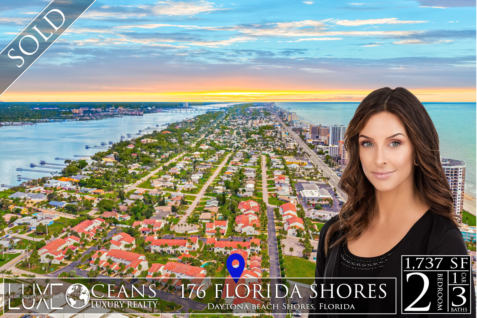Sea Haven Condos For Sale Oceanfront Real Estate at 176 Florida Shores Daytona Beach Shores, FL  Sold
