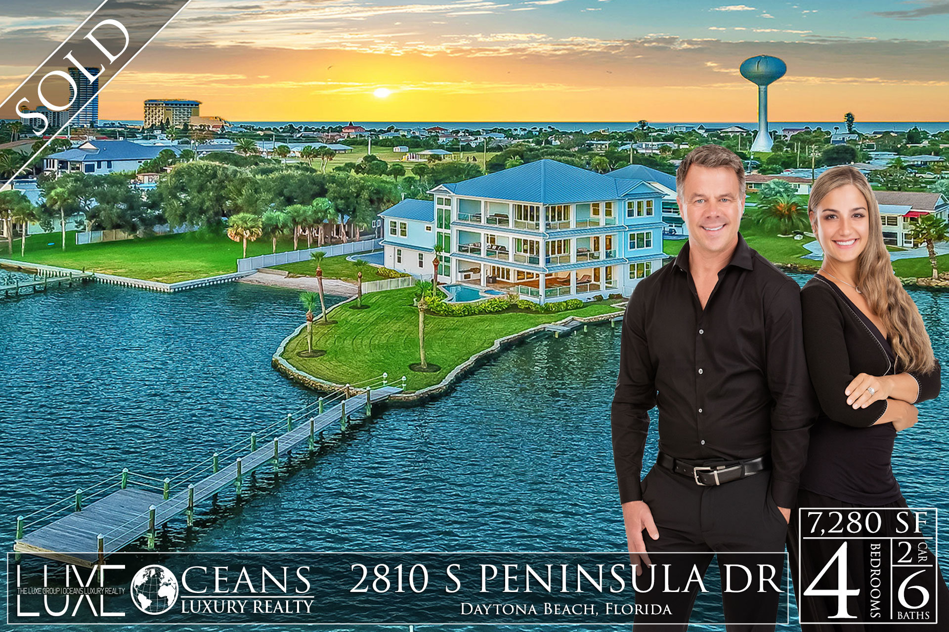 Daytona Beach Riverfront Homes For Sale - 2810 S Peninsula Drive Waterfront Homes Sold