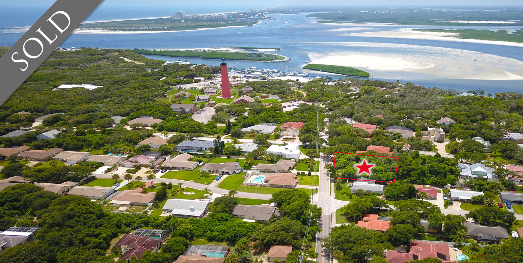 Ponce Inlet Real Estate For Sale. 4908 S Peninsula Drive. Beachside river view land for sale now sold