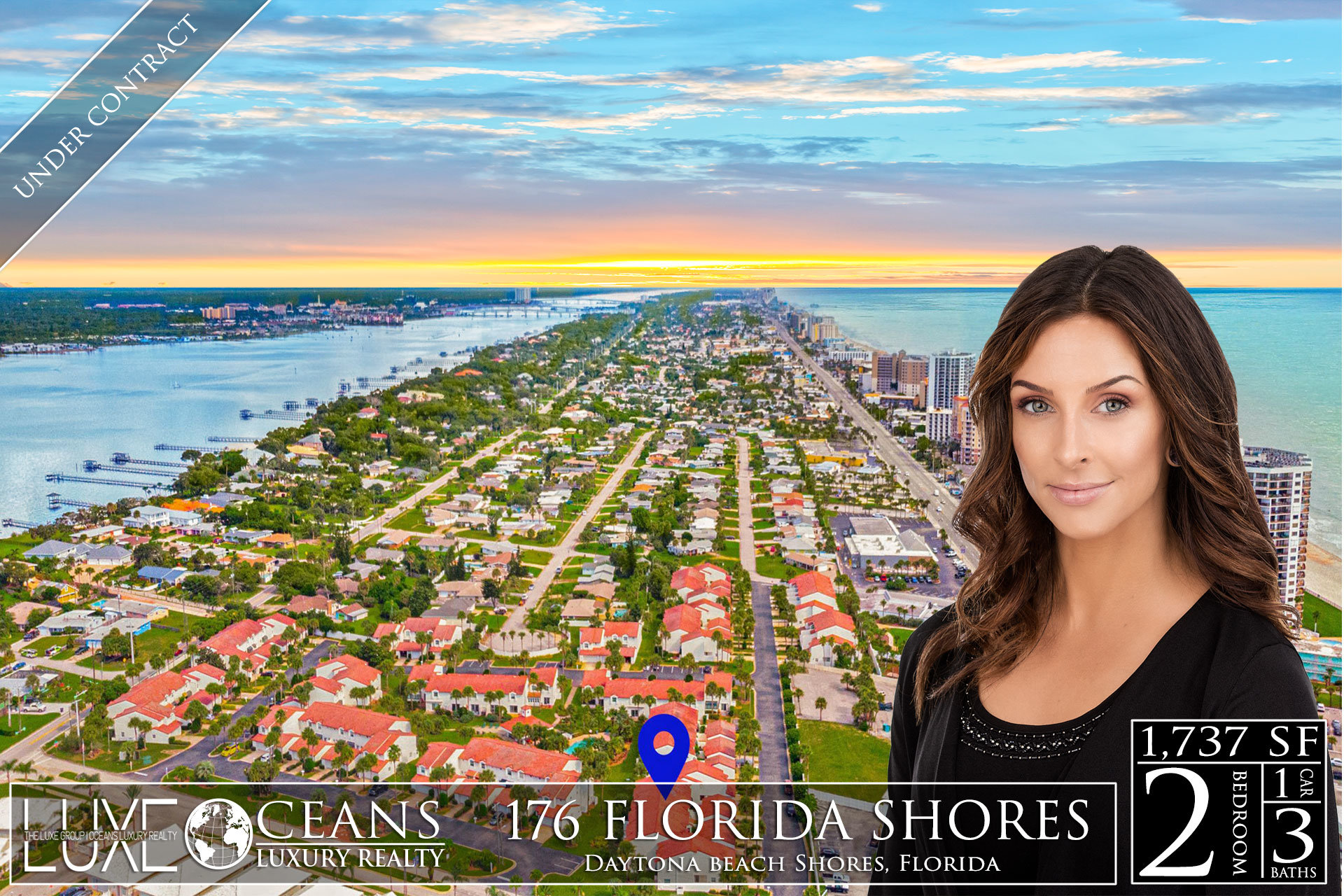 Sea Haven Condos For Sale Oceanfront Real Estate at 176 Florida Shores Daytona Beach Shores, FL  Under Contract