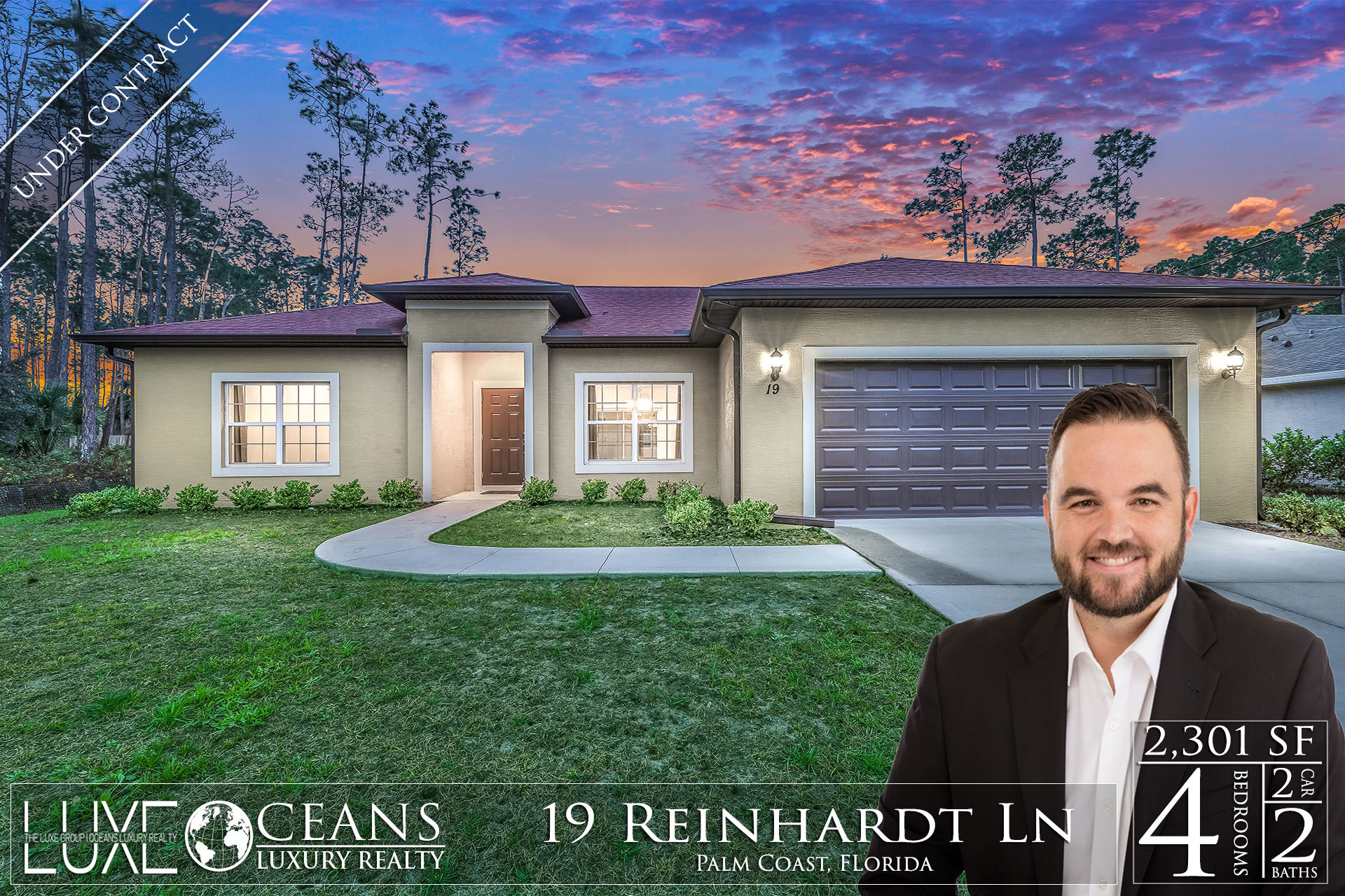 Palm Coast Real Estate For Sale.  19 Reinhardt Lane Under Contract!