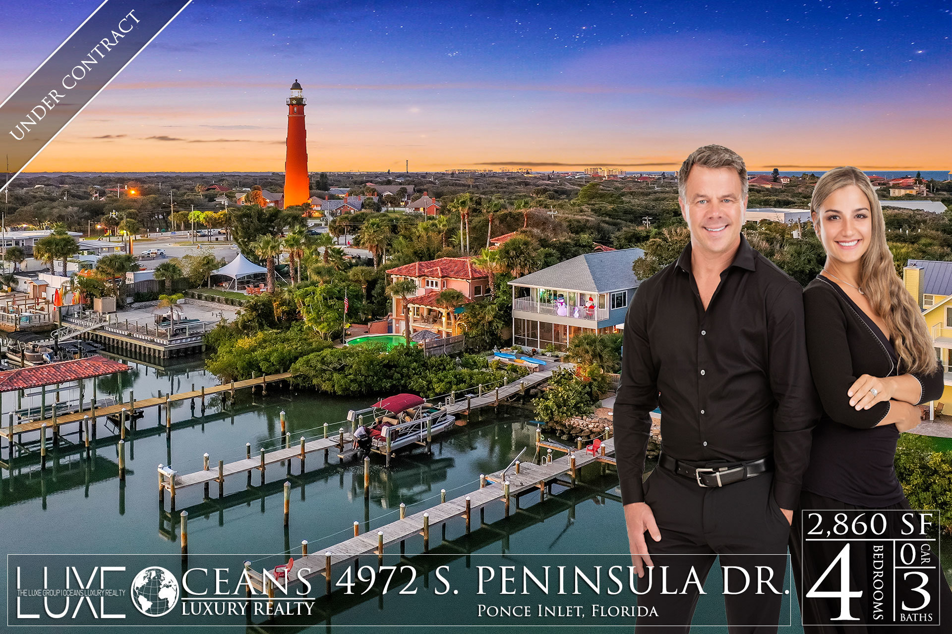 Ponce Inlet Riverfront Homes For Sale - 4972 S Peninsula Drive Waterfront Homes Under Contract