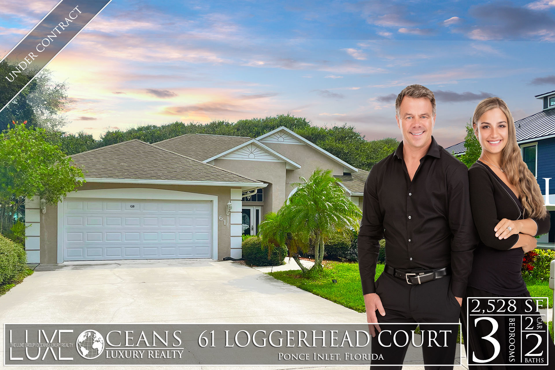 Ponce Inlet Homes For Sale. Luxury Real Estate at 61 Loggerhead Court, Ponce Inlet, FL  Under Contract
