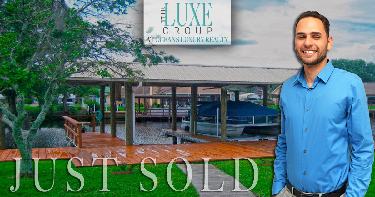 Riverfront homes for sale | Just SOLD Daytona Beach Florida | The LUXE Group 386-299-4043