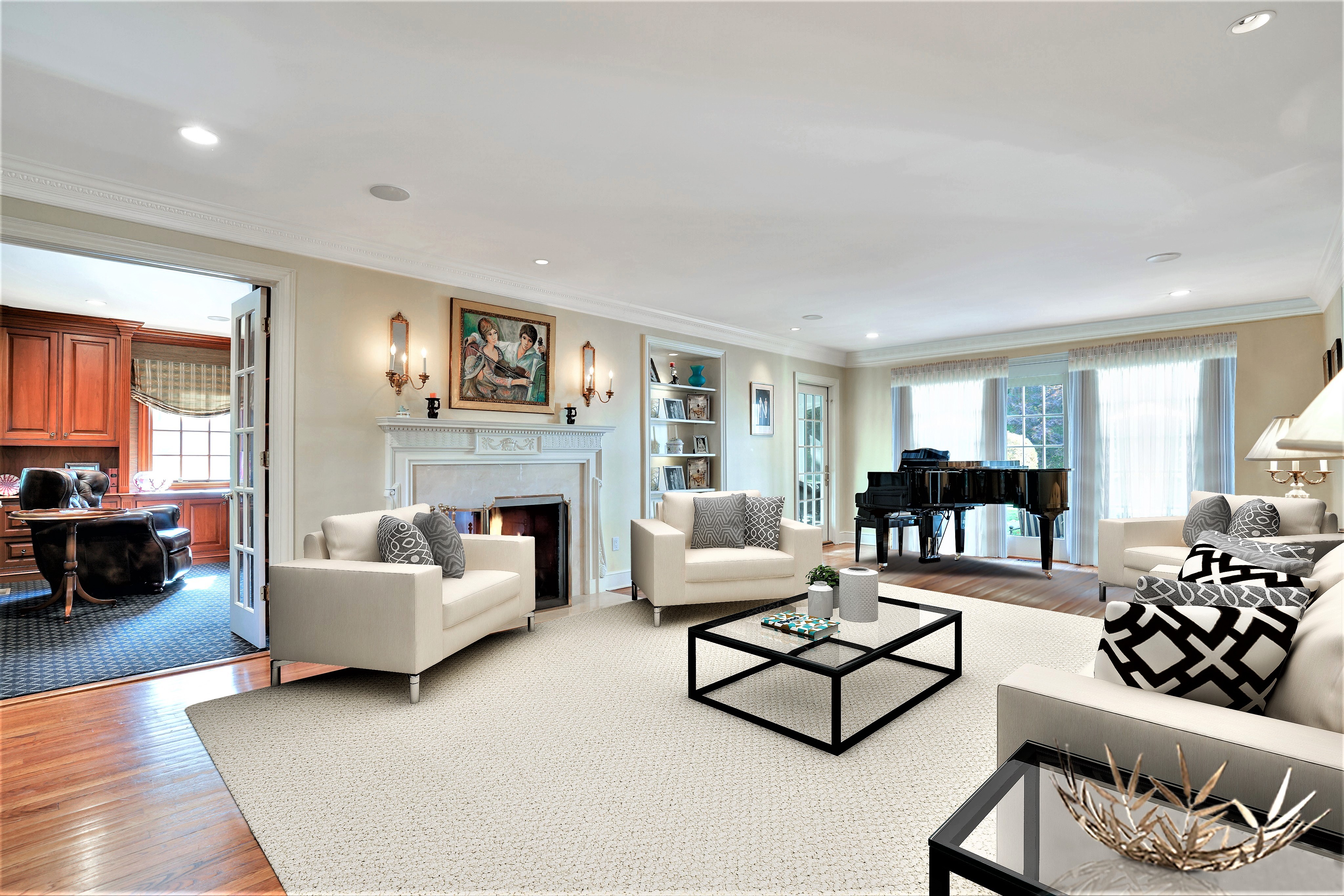 195 Highland Avenue - Living Room