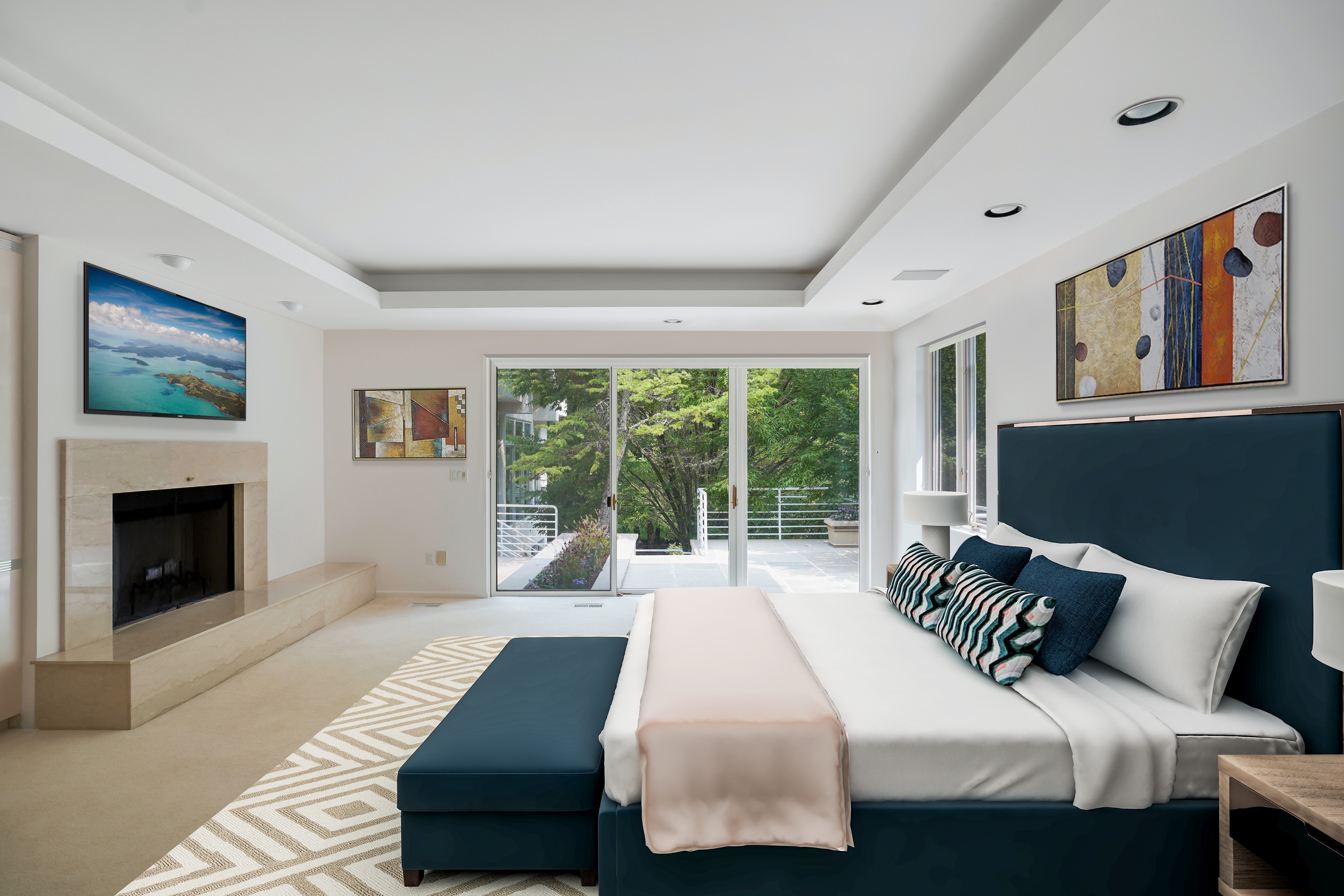 261 Hartshorn Drive Master Bedroom
