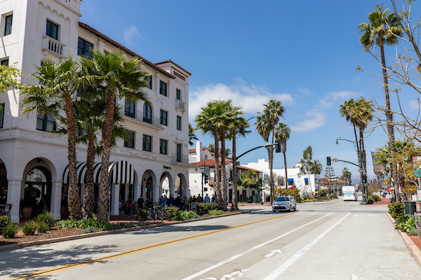 st patricks day santa barbara on street