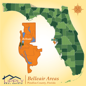 map of belleair fl