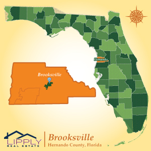 map of Brooksville