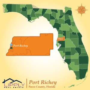 map of port richey
