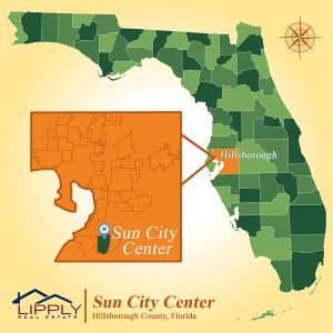 map of sun city center