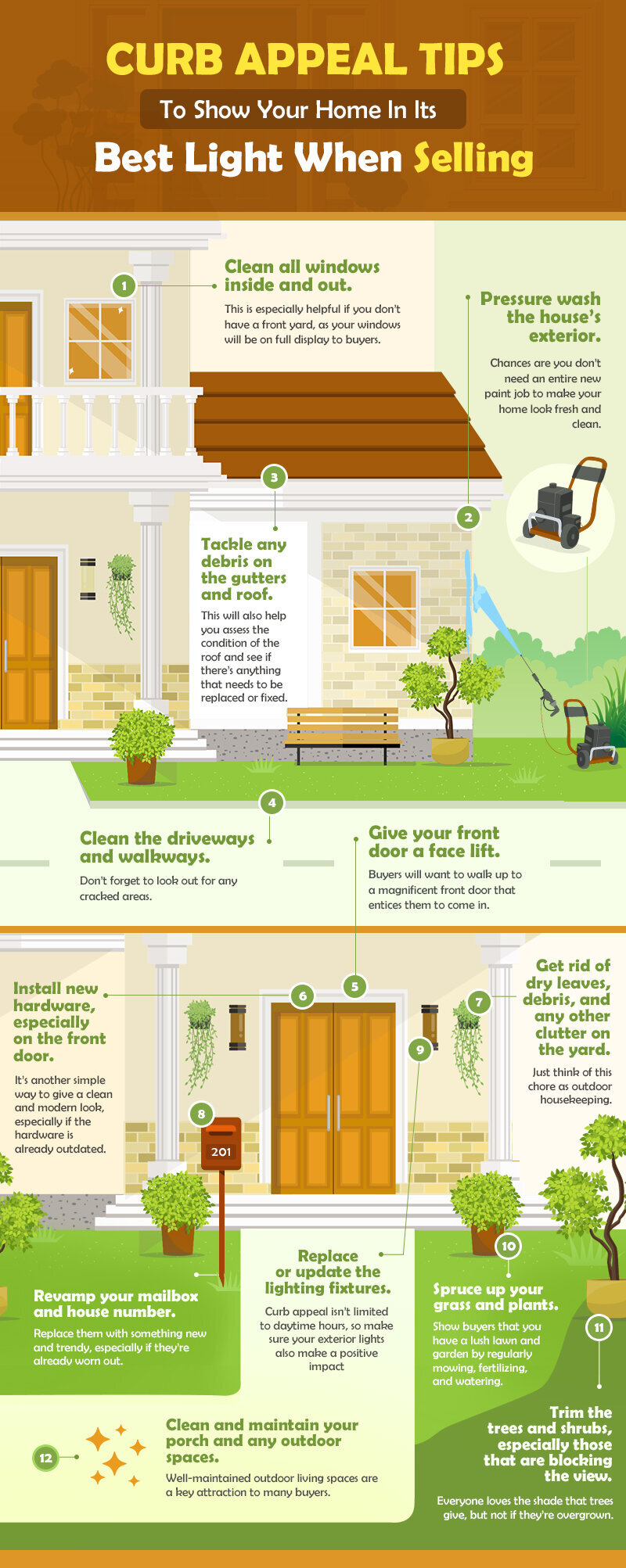 Curb Appeal Tips To Show Your Home In Its Best Light When Selling