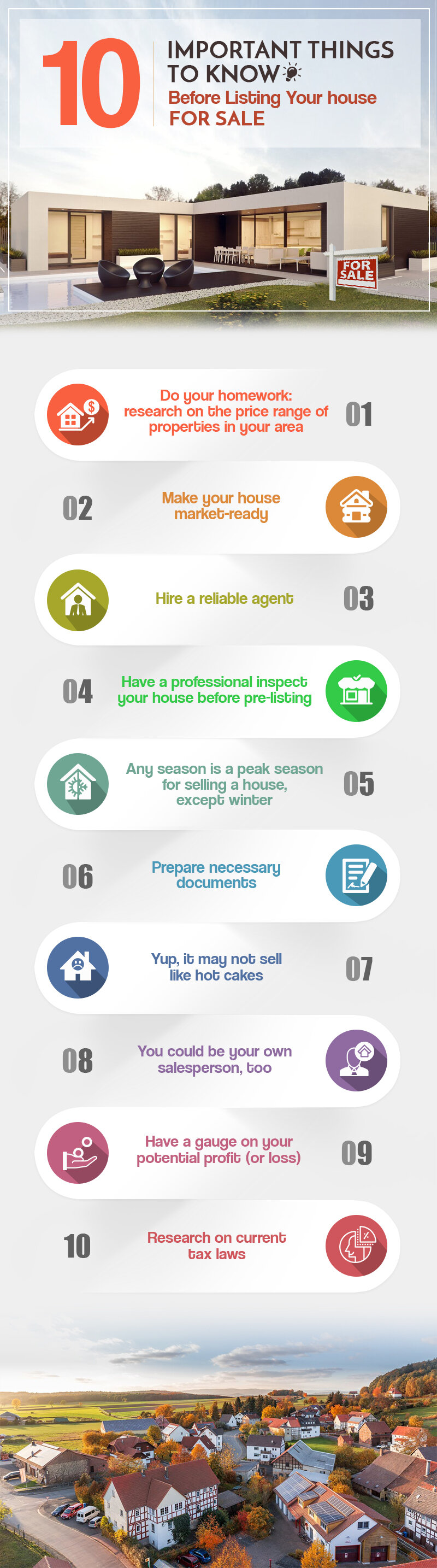 10 Important Things To Know Before Listing Your House For Sale