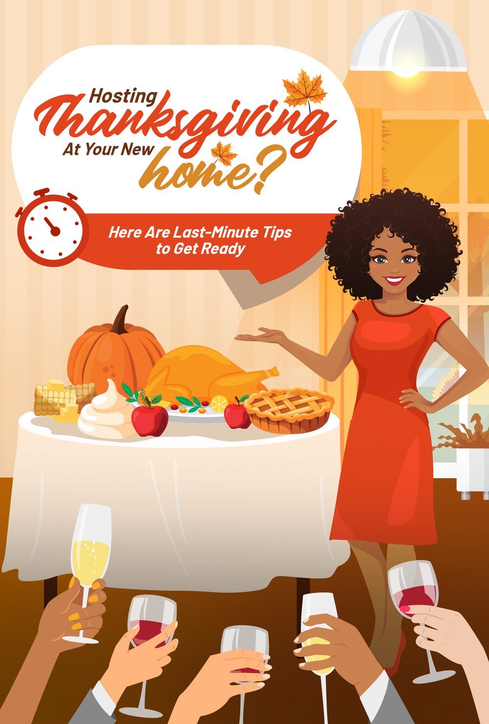 Hosting Thanksgiving At Your New Home? Here Are Last-Minute Tips to Get Ready