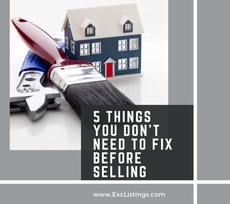 5 things you don't need to fix before selling