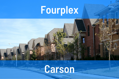 Fourplexes for Sale in Carson CA