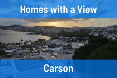 Homes with a View in Carson CA