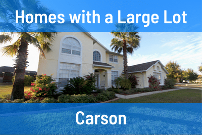 Homes for Sale with a Large Lot in Carson CA
