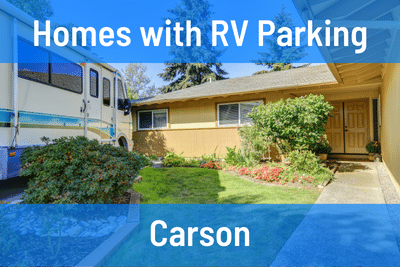 Homes for Sale with RV Parking in Carson CA