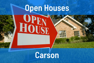 Open Houses this Week in Carson CA
