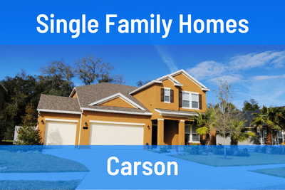 Single Family Homes in Carson CA