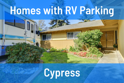 Homes for Sale with RV Parking in Cypress CA