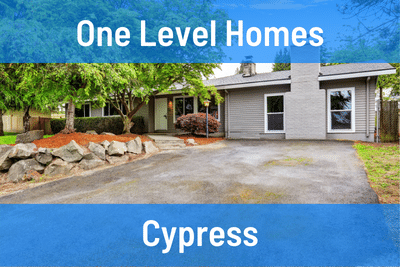 One Level Homes for Sale in Cypress CA