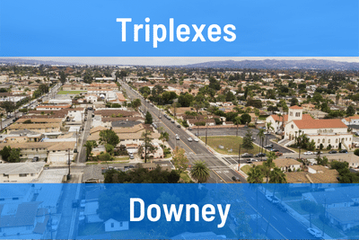 Triplexes for Sale in Downey CA