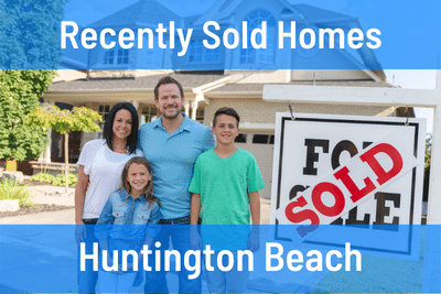 Recently Sold Homes in Huntington Beach CA