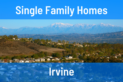 Single Family Homes in Irvine CA