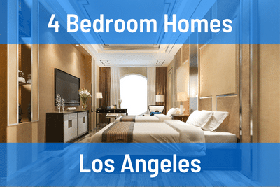 4 Bedroom Homes for Sale in Los Angeles CA