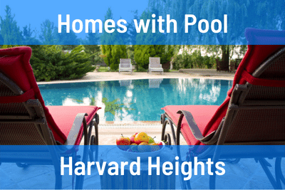 Harvard Heights Homes for Sale with Pool