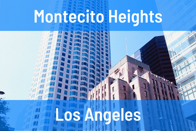Homes for Sale in Montecito Heights LA