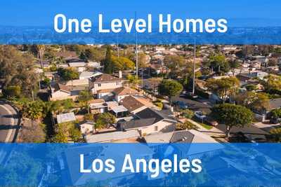 One Level Homes for Sale in Los Angeles CA
