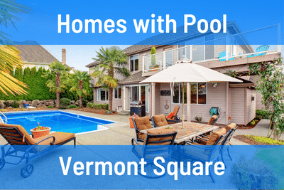 Vermont Square Homes for Sale with Pool