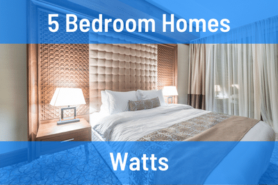 Watts 5 Bedroom Homes for Sale