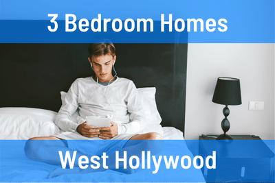 West Hollywood 3 Bedroom Homes for Sale