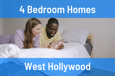 West Hollywood 4 Bedroom Homes for Sale