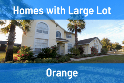 Homes for Sale with a Large Lot in Orange CA