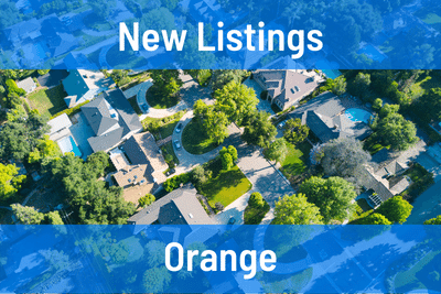New Listings in Orange CA