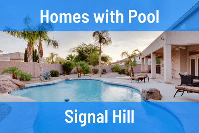 Homes for Sale with Pool in Signal Hill CA