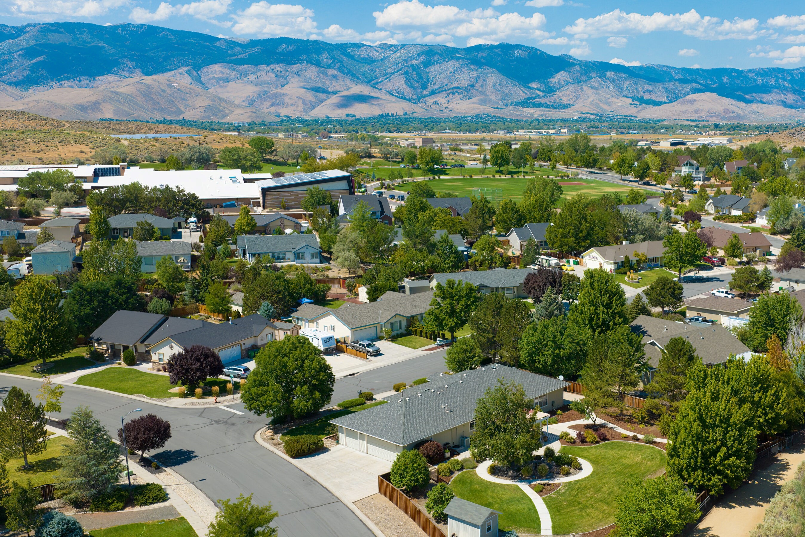 Neighborhoods in Carson City, Nevada