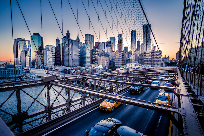 Driving on New York City Bridges